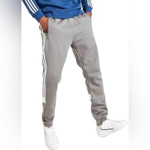 Adidas Originals Clothing Casual Pants Men Light Gray Size Medium FT9277